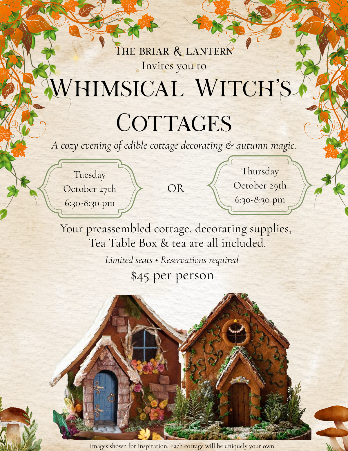 Whimsical Witch's Cottages ππ